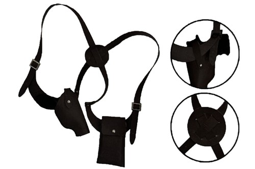Double shoulder holster - holster, with