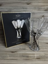 British Home Stores Champagne Flute Set With Holder Weddings Parties BHS NEW