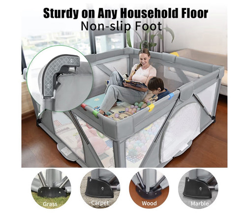 Baby playpen foldable large - baby,