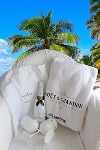 Moet chandon champagne - champagne, ice