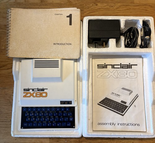 Sinclair zx80 vintage computer - sinclair,