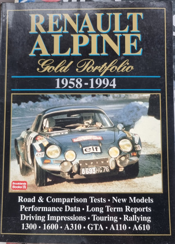 Renault alpine gold portfolio - alpine,