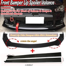 Car Front Bumper Lip Spoiler