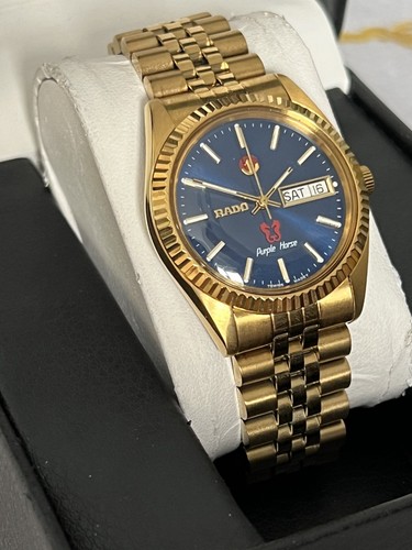 Rado purple horse blue dial - rado,