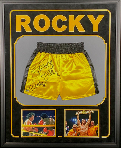 Sylvester stallone signed - sylvester,