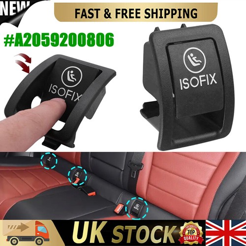 Rear child safety seat - rear, snap