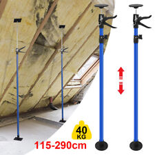 2X ADJUSTABLE DRYWALL PLASTERBOARD BUILDER CEILING EASY SUPPORT PROPS 115-290 CM