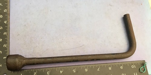 Vintage wheel brace wrench - brace,