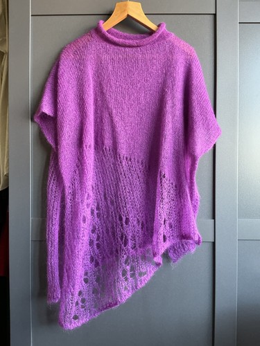 Nordstrom poncho drape purple - nordstrom,