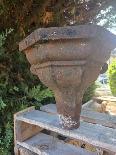 Antique cast iron rain - rain, water