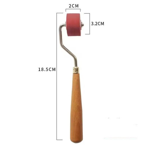 Roller rubber brayer - brayer, stamping