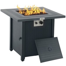 Outsunny Outdoor Square Fire