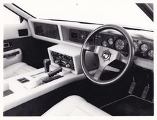 TVR SMITHS INSTRUMENTS FACIA & STEERING WHEEL, INTERIOR, PART SIDE VIEW, PHOTO.