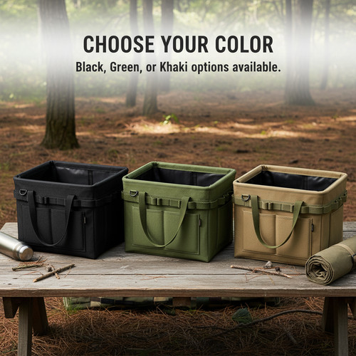Camping storage box fabric - storage,