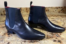 Beatwear - Beatle Low Cavern Boots Size  10 1/2  US Black Leather