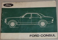 1972 Ford Consul Owners Manual
