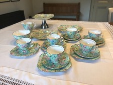 SHELLEY Melody chintz tea set