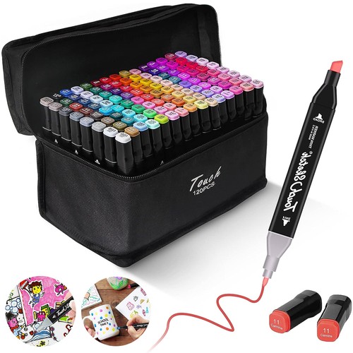 120 colours dual tip twin - 120,