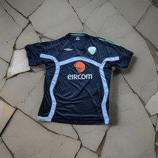 Ireland 2006-2008 Football Men's Umbro Alternate Jersey Size XL Black Training 