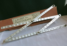 Vintage Almet Super Pantograph Model E – Drawing Tool Original Box  c.1955