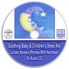 Soothing Baby & Children's Sleep Aid Lullaby Nursery Rhymes With Heartbeat On CD