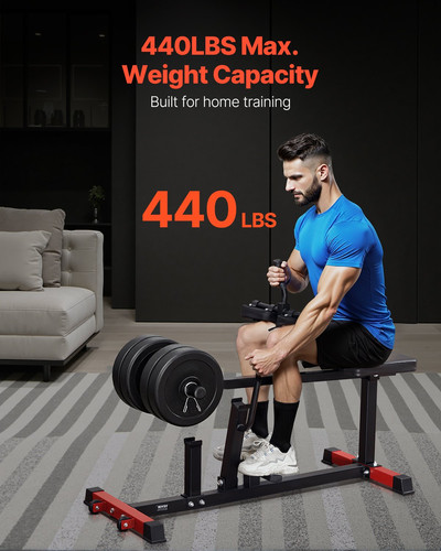 Seated calf raise machine - seated,