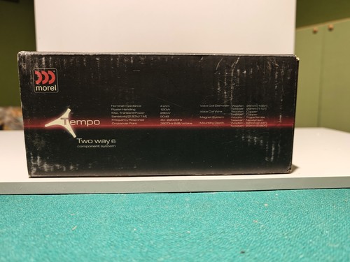 Morel tempo set - tempo, car