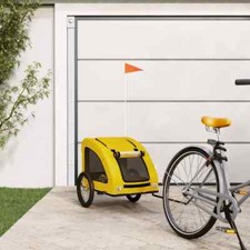Bike Trailer Yellow Oxford