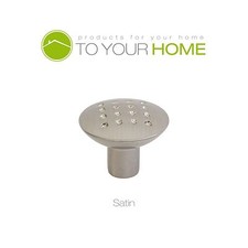 Brushed Satin Chrome Drawer Wardrobe Kitchen Cupboard Cabinet Door Knobs Handles