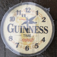 Guinness Barrel Style Clock