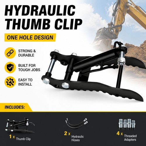 Hydraulic thumb clip for - thumb,