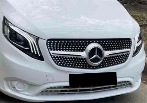 Front grille emblem chrome - grille,