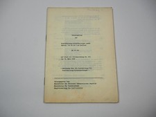 MZ TS 250 Motorcycle Repair Indicative Times Price List 1970s GDR