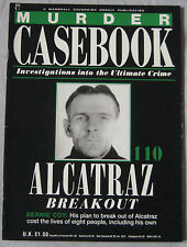 Murder Casebook Marshall Cavendish magazine No 110 Alcatraz Breakout Bernie Coy