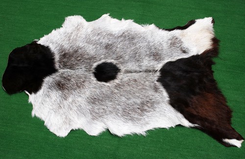 Luxury goat hide rug - rug, hair
