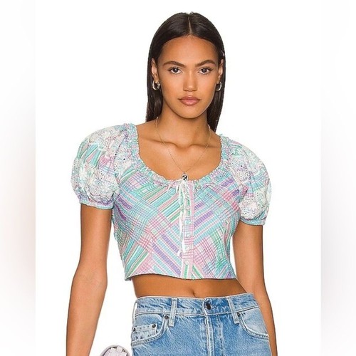 Loveshackfancy izetta top - top, |