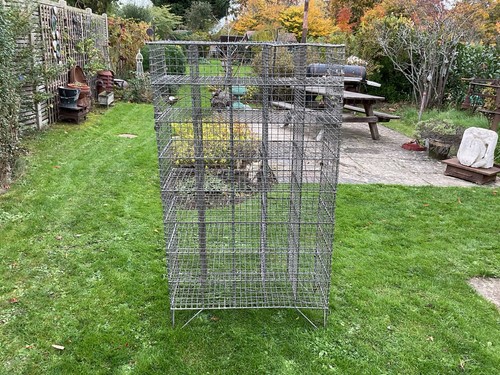Vintage storage rack - vintage, metal