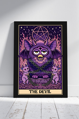 Devil tarot wall - devil,