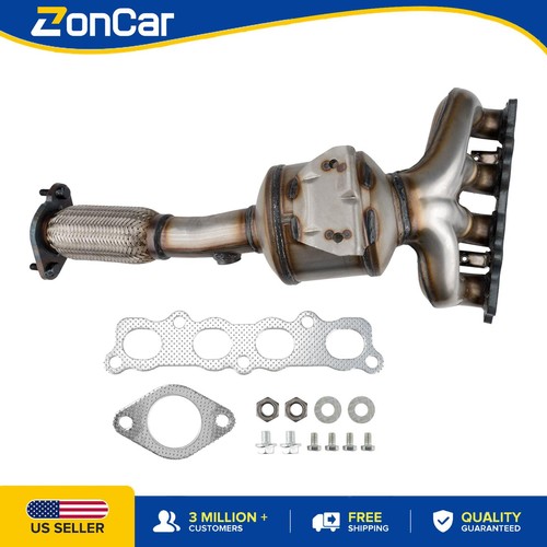 Front catalytic converter - front,