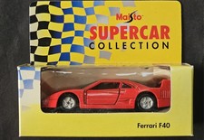 Maisto Supercar Collection, Ferrari F40, 1.39 Scale Collectable Diecast Model 