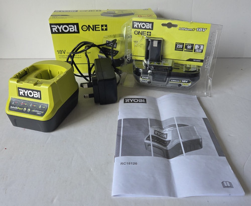 Ryobi one 18v - 2.0ah, lithium+