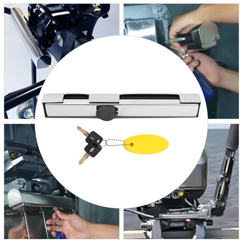 Outboard motor lock stainless - lock,