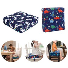 Portable Kids Child Chair Seat Pad Booster Cushion for Dining Dismountable Pad