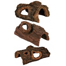 Trixie Tree Stump Cave Reptile Hide Vivarium & Aquarium Fish Tank Log in 3 Sizes