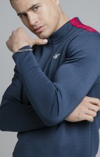 SikSilk Men's Quarter Zip