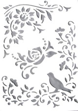 Wall Stencil Pattern Reusable