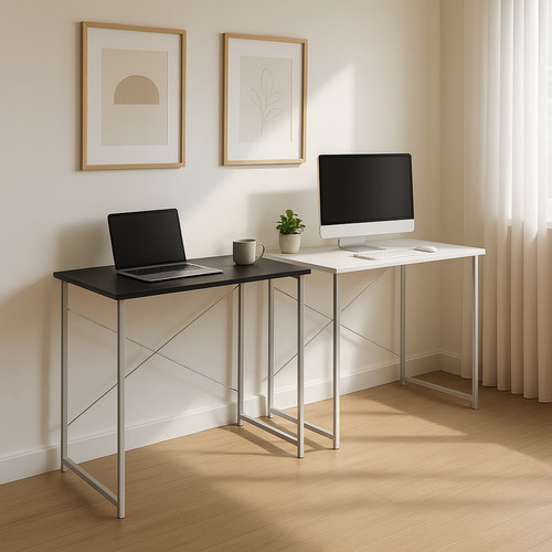 Wooden office desk - office,