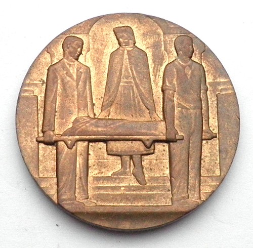 Gilt bronze first aid - aid,