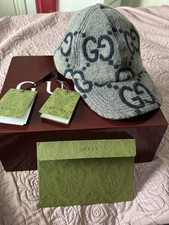 Gucci Big GG Wool Cap in medium size..rrp£480..box and tag all in included