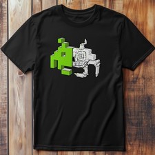 Space Invader Skull T-Shirt -